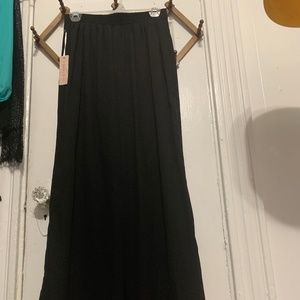 Black dress Pants Wide Leg Bottom